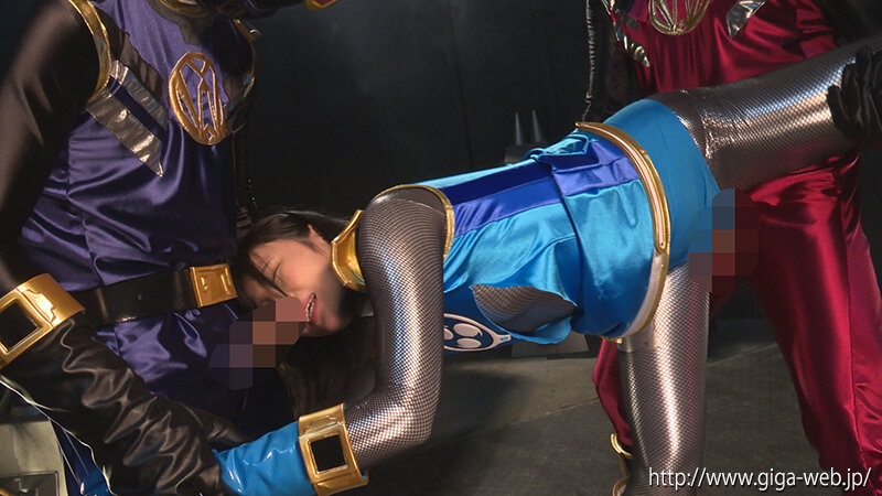 スーパーヒロイン絶体絶命！！Vol.93 聖忍戦隊カゲレンジャーカゲブルー 恐怖の闇の一族！カゲキラー兄弟登場！！ 角名つむぎ 画像13