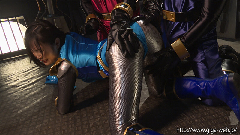 スーパーヒロイン絶体絶命!!Vol.93 聖忍戦隊カゲレンジャーカゲブルー 恐怖の闇の一族!カゲキラー兄弟登場!! 角名つむぎ 画像9