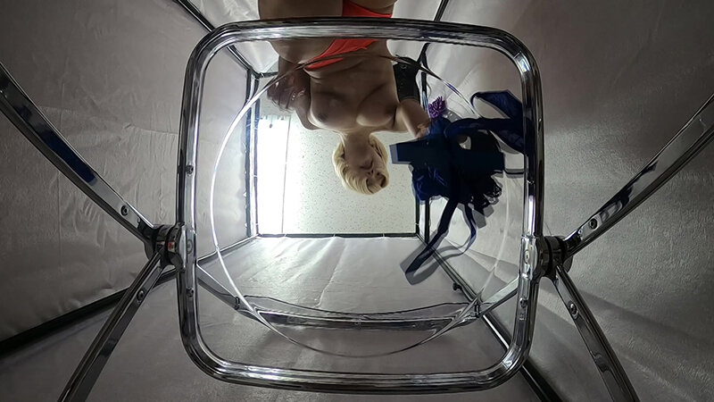 金髪ギャルがセクシー下着にお着替え 画像5