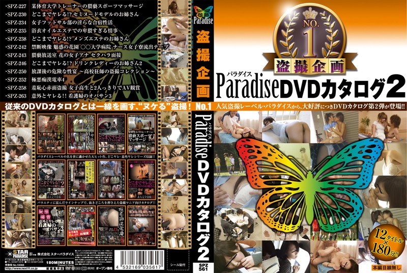 盗撮企画NO.1 Paradise DVDカタログ 2