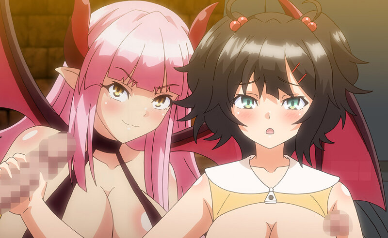 サキュバス★コネクト! 第4話 唯奈の一日ウェイトレス◇ み〜んなまとめてぶっかけサービス◇ 画像11