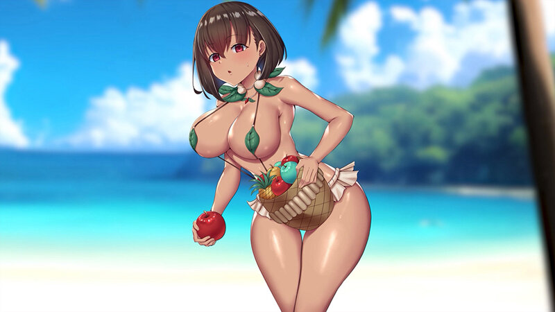 【アニメ】メスしかいない島〜童貞の僕が島の女の子全員から子種を懇願されて中出しセックスしまくる モーションアニメ ［DVD Edition］ 画像1