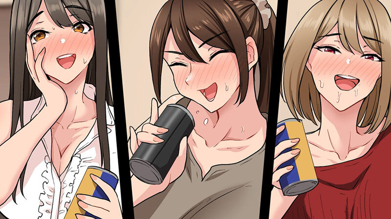 【アニメ】入社したらビッチな女先輩ばかりでハーレムになった。宅飲みで精液まで飲み干されることになった僕の話。 モーションアニメ ［DVD Edition］ 画像1