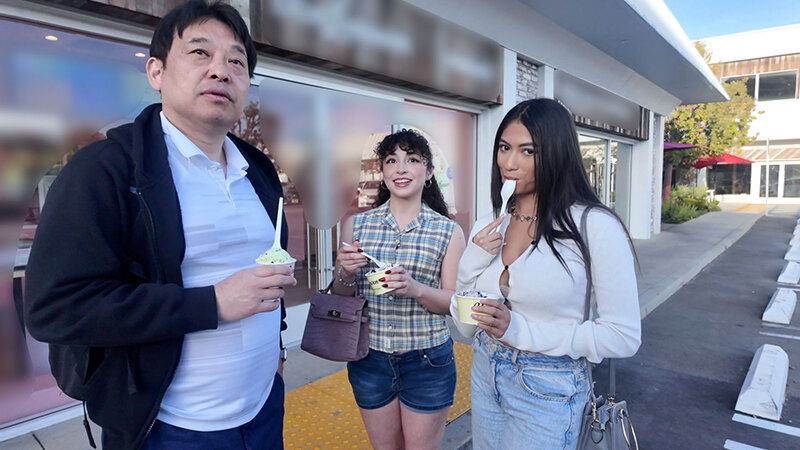 ロスでナンパしたセックスポテンシャル高めの大学生2人組を勝手にAVデビュー!!ピクシ―(23)&レイナ(21) 3枚目