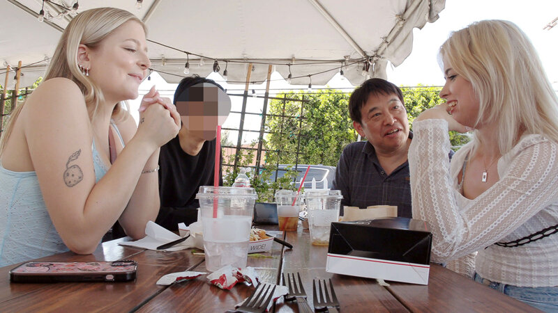 ロスの大学に潜入してナンパしたLAガールズに高収入バイトの依頼 ニコール(21)&ジル(20) 画像6