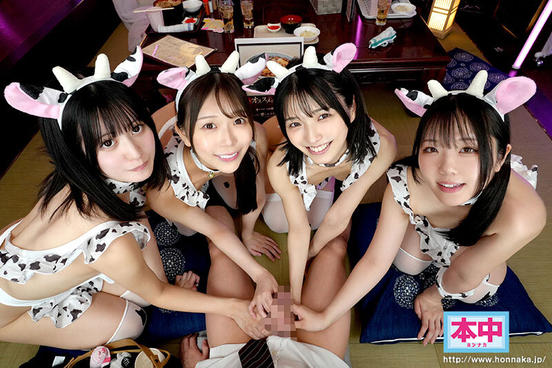 【VR】ノーパン・トップレス牛丼店ちちの家へようこそ 倉本すみれwithにゅうにゅうガールズ 画像4