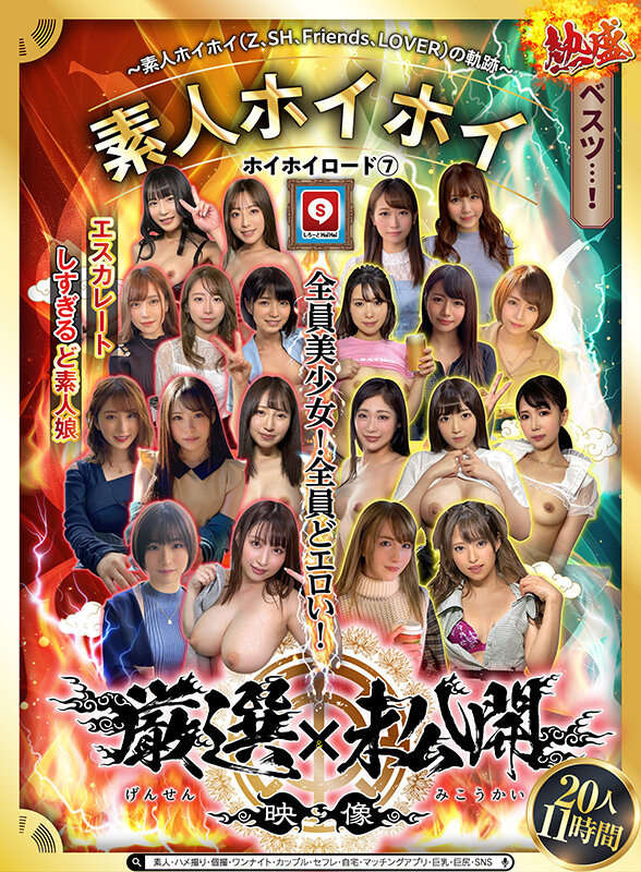 ホイホイロード7 〜素人ホイホイ(Z、SH、Friends、LOVER)の軌跡〜全員美少女!全員どエロい!熱盛ベスツ!厳選映像&未公開映像11時間 エスカレートしすぎるど素人娘20人素人・ハメ撮り・個撮・ワンナイト・カップル・セフレ・自宅・マッチングアプリ・巨乳・巨尻・SNS 画像2