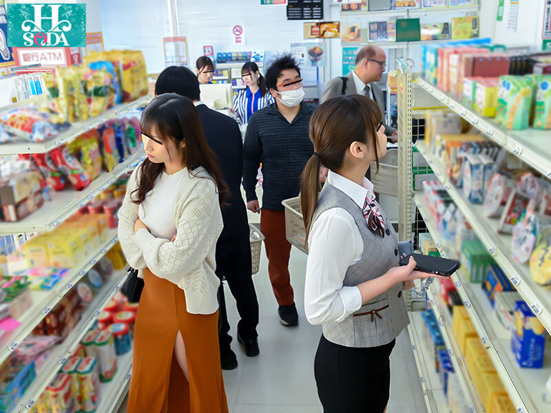 時間停止コンビニ。 時間を止める事ができる神装置で好きな時に挿れたり、止めたりし放題。 画像4
