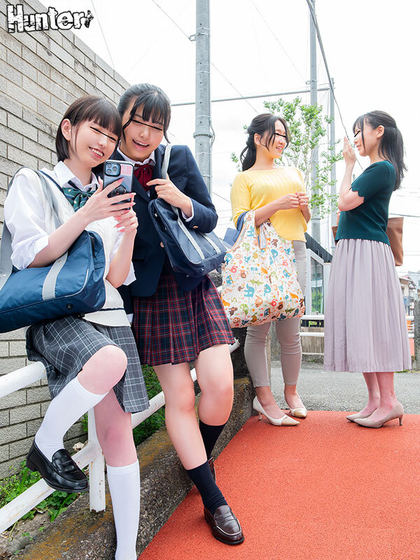 今からこの2組の母娘を同時にレ●プします。 画像1