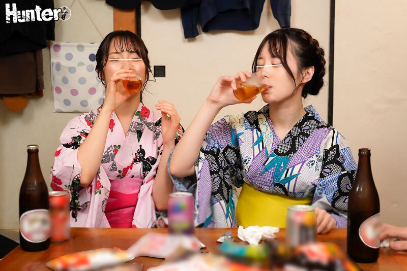 HUNTB-587 The Annual Festival In The Countryside Is A Sex Festival! After The Festival, The Yukata Girls Drink At Home And Get Upset While Wearing Underwear And Chilling! Only On This Day Is It Permissible To Attack!