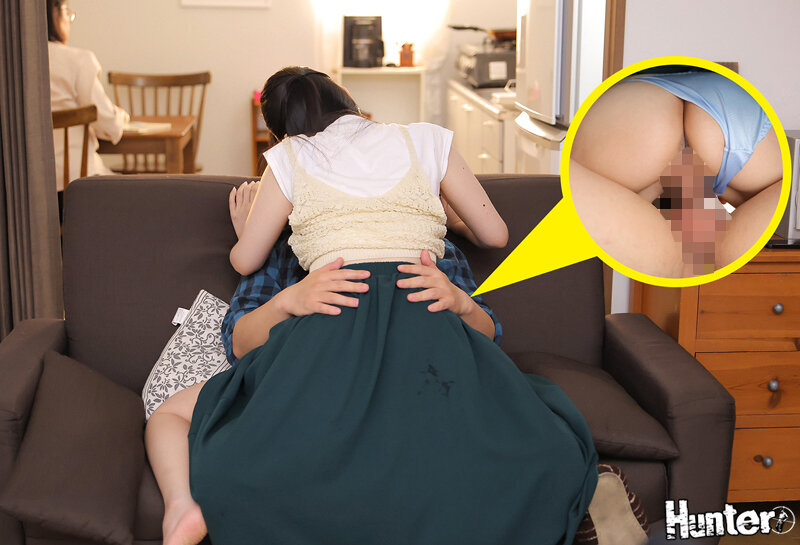 『あっダメ！激しく突いたらバレちゃう…』義妹がロングスカートの中でこっそり即ハメ要求！親の目の前でバレずにドキドキのこっそり連続イキ！6 ハイビジョン・独占配信 ★0 シーン6