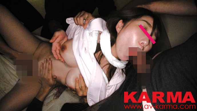 衝撃問題動画が再び流出！夜勤巡回中の美人看護師を狙った集団レ●プ動画