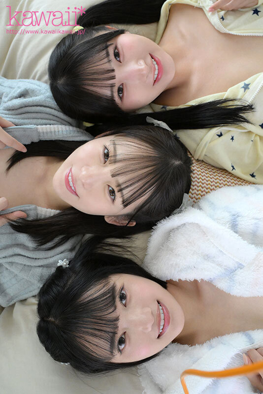【VR】顔面特化×ベロキス×ハーレム痴女っ娘（こ） 顔面優勝すぎる姪っ子3姉妹の幼つるまんにありったけの精子ドピュッドピュッドピュッ 西元めいさ 八坂凪 由良かな 12枚目