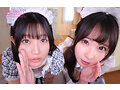 【VR】【Wアニメボイス】【脳イキ囁き特化】ベロキス、絶対領域、挟み撃ち…五感を支配する性処理専門メイド 今田光 谷村凪咲 画像3