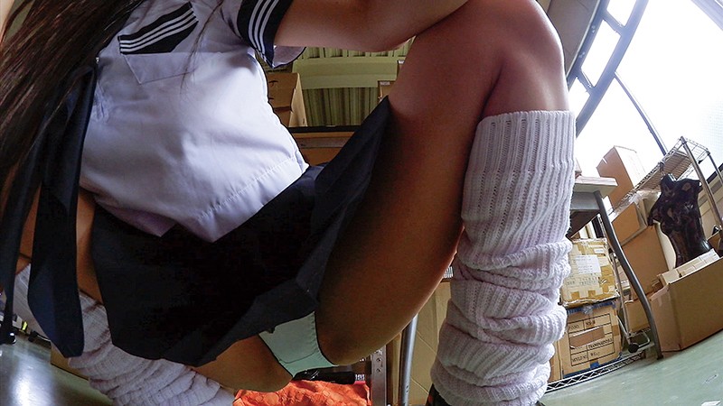 パンツ丸見えミニスカ女子校生4 画像15
