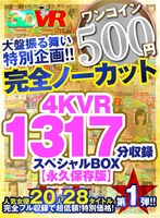 [kolvrb00009]【VR】【500円ワンコイン】完全ノーカット大盤振る舞い特別企画！！4KVR1317分収録スペシャルBOX【永久保存版】