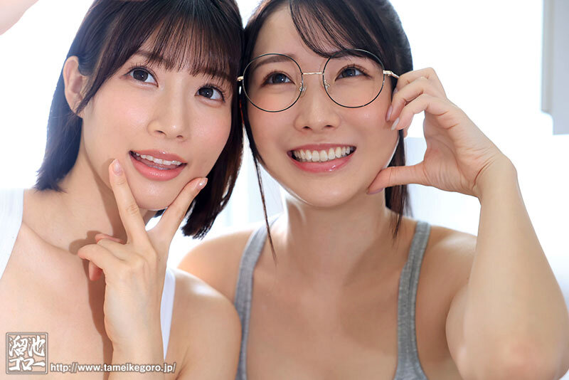 宮城りえがお姉ちゃんみたいな憧れの先輩・宮西ひかるの自宅でレズ解禁ドキュメント！ サンプル画像 1