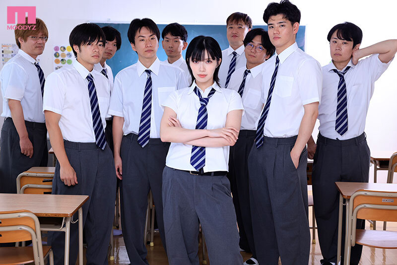 ボーイッシュ転校生は女の子!!? 美乳ポロリで正体がバレちゃってヤリざかりの絶倫チ○ポに何度も何度も鬼ピス中出しされてすっかり従順なメスにされた話 石原希望 画像1