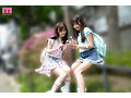 ラブホに連れ込みおじチ●ポいじめ♪小悪魔ロ●痴女っ娘のぷにぷにW生尻サンドイッチ「二人でぎゅうぎゅうに挟んで搾り取ってあげるね♪」 泉ももか 北岡果林 - サンプル 1