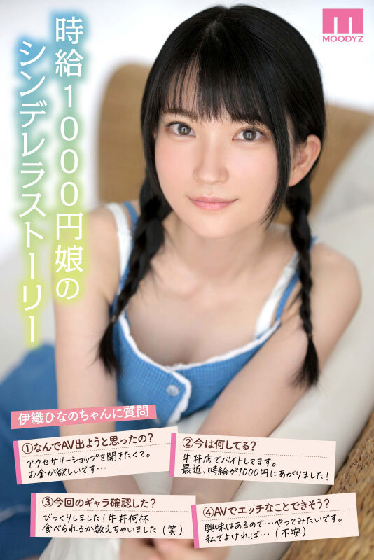 [MIDV-233] Rookie AV Debutant 18-Year-Old Hinano Iori – Miracle 1000 Yen/Hour Part-Time Job!