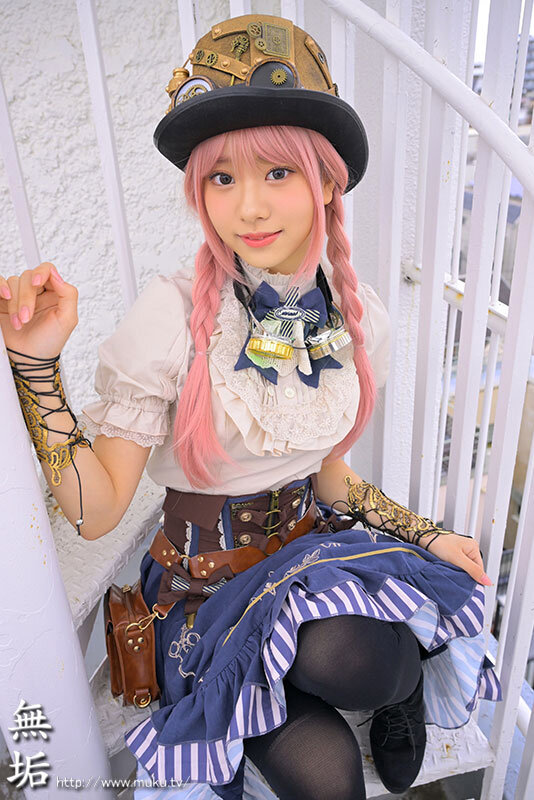スチームパンク・コスプレイヤー 快感を欲しがる発情コスプレ少女と完全着衣オフパコ5SEX 赤名いと