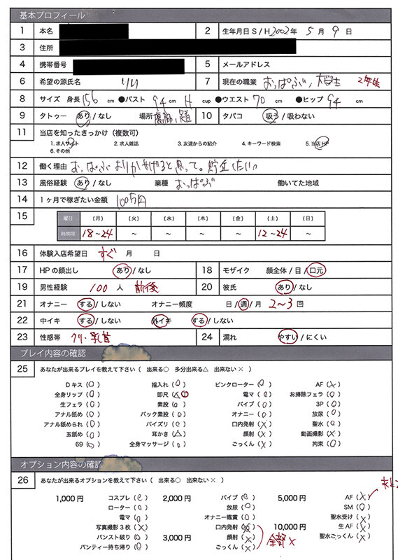 風俗面接SEX盗撮 本番推奨風俗店の面接→SEX体験講習パーフェクト流出!! #001 面接シロウト 3名245分 3枚目
