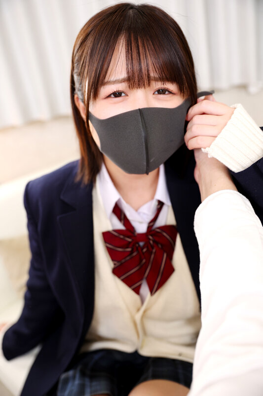 【VR】マスク姿が可愛い【シン・肉感追尾特化】けれども小生意気なP活J●にゴム外し生SEXでガツンと制裁!!何度もイキまくり連続中出しでワカラセタVR Kちゃん 8枚目