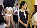 女子校の性的レズ虐めにあったドマゾニューハーフ 渚ゆな/涼花くるみ/有栖舞衣/小坂ひまり - サンプル 1