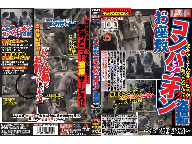 お座敷ピンクコンパニオン盗撮 〜企画幹事投稿〜