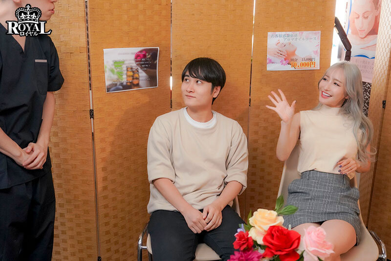 えっ！コレが実習？エステ専門学校に入学したら男はボク1人！実習はタオル1枚の女子の体を触りまくり！ボクの股間は触られまくりでフル勃起！ サンプル