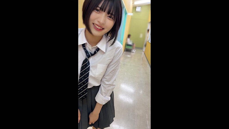 サンプル-校内でこれはヤバすぎ。某サイトで鬼バズりしたエロすぎる思春期カップルの学内淫交 流出映像。