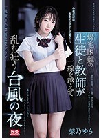 帰宅困難の生徒と教師が一線を越えて乱れ狂う台風の夜 架乃ゆらのジャケット画像