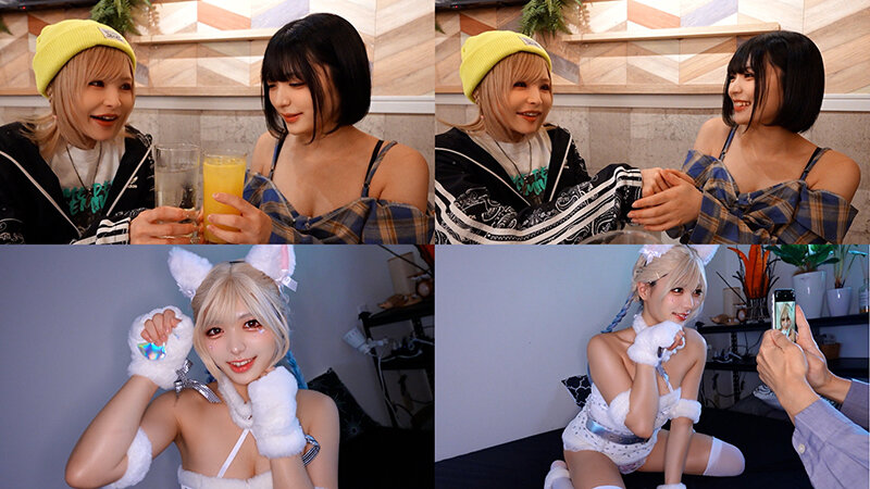 淫乱美少女レイヤーのオフパコ中出し撮影会に潜入！性欲剥き出しチ○ポ中毒 サンプル
