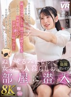 【VR】【8K VR】ぬいぐるみになって女の一人暮らしの部屋に潜入 しおりさん