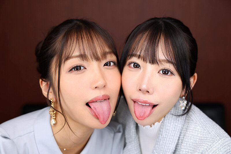 【VR】【8K VR】美人秘書 上から見下ろされゼロ距離で見つめられながらハメられた僕 えりか・ひまり 3枚目