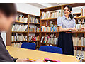 勉強と中出しを教えてくれる図書館で働く憧れの人妻司書 足立美緒 - 4