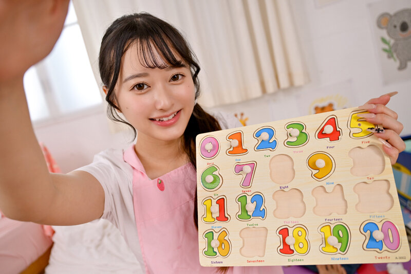 サンプル-【VR】【8K】【完全ショタ視点】夏歩お姉ちゃんの優しいぴゅっぴゅっのお手伝い ～保育士のあまあま見つめチンこき寸止めオナサポ～夏歩お姉ちゃん 花守夏歩