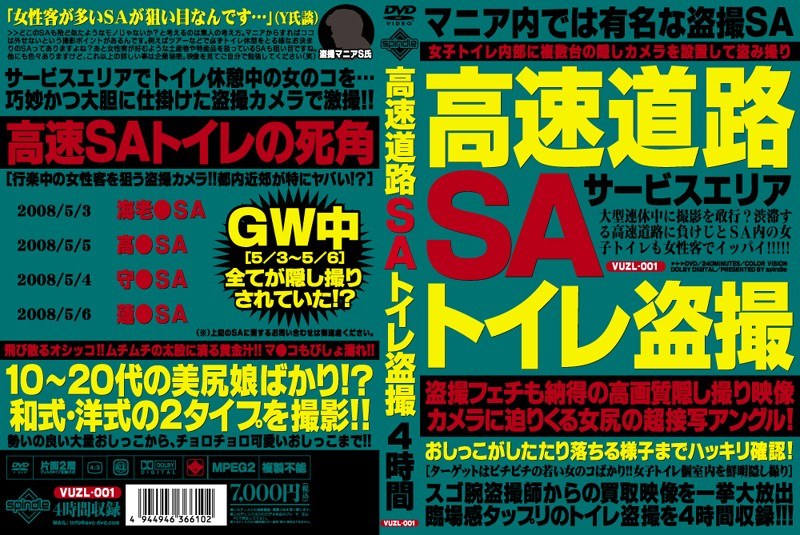 高速道路SAトイレ盗撮