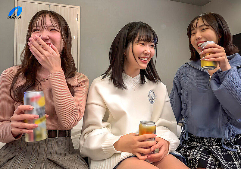 AV女優とAV男優 本気のリアル合コンモニタリング 白石かんな・福田もも・音羽美鈴 2枚目