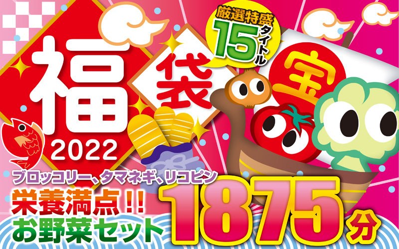 【福袋】福袋ブロッコリー、タマネギ、リコピン栄養満点！！お野菜セット