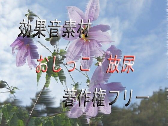 ［効果音素材］ おしっこ・放尿 ［著作権フリーSE］