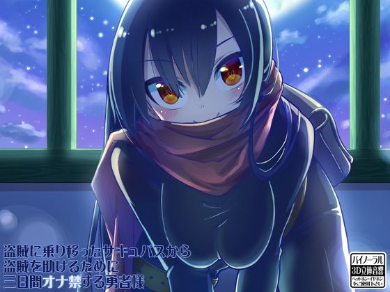 盗賊に乗り移ったサキュバスから盗賊を助けるために三日間オナ禁する勇者様無料サンプル画像