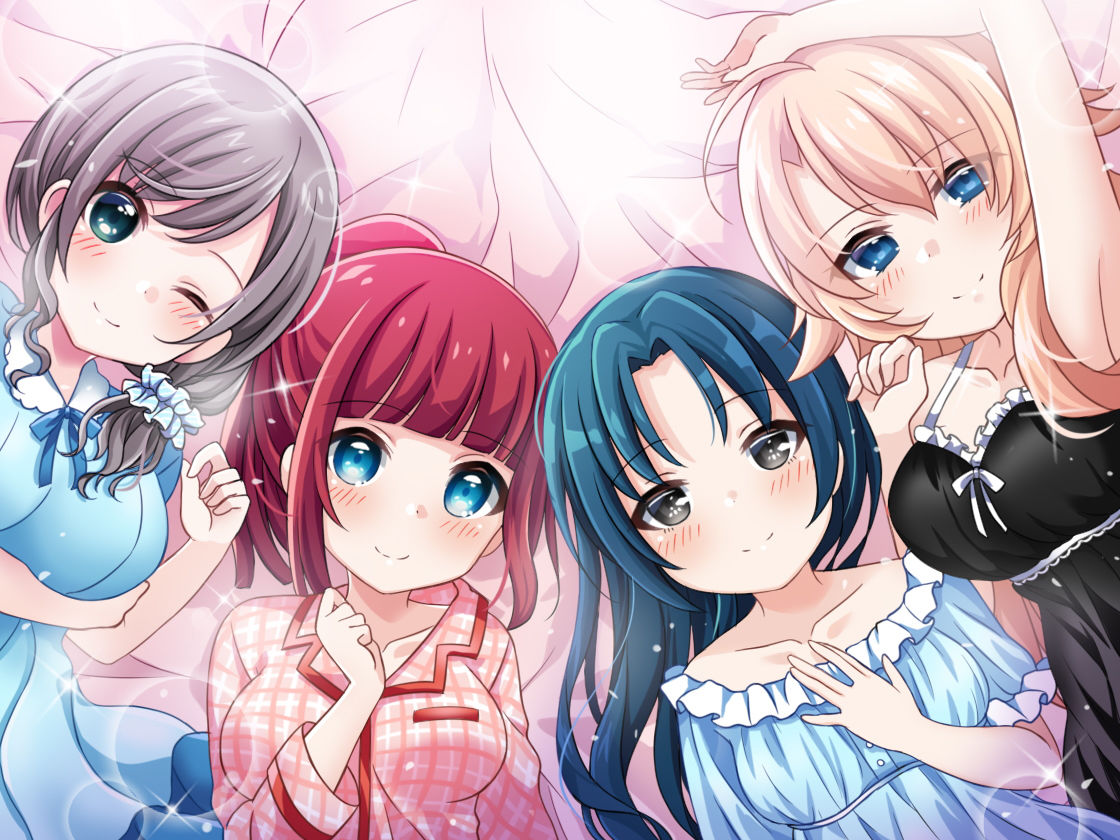 サンプル画像1:スキ×キス ご主人様が眠りに落ちるまで耳元で好き好きちゅっちゅしてくれるメイドさん [作品ID:d_128409]