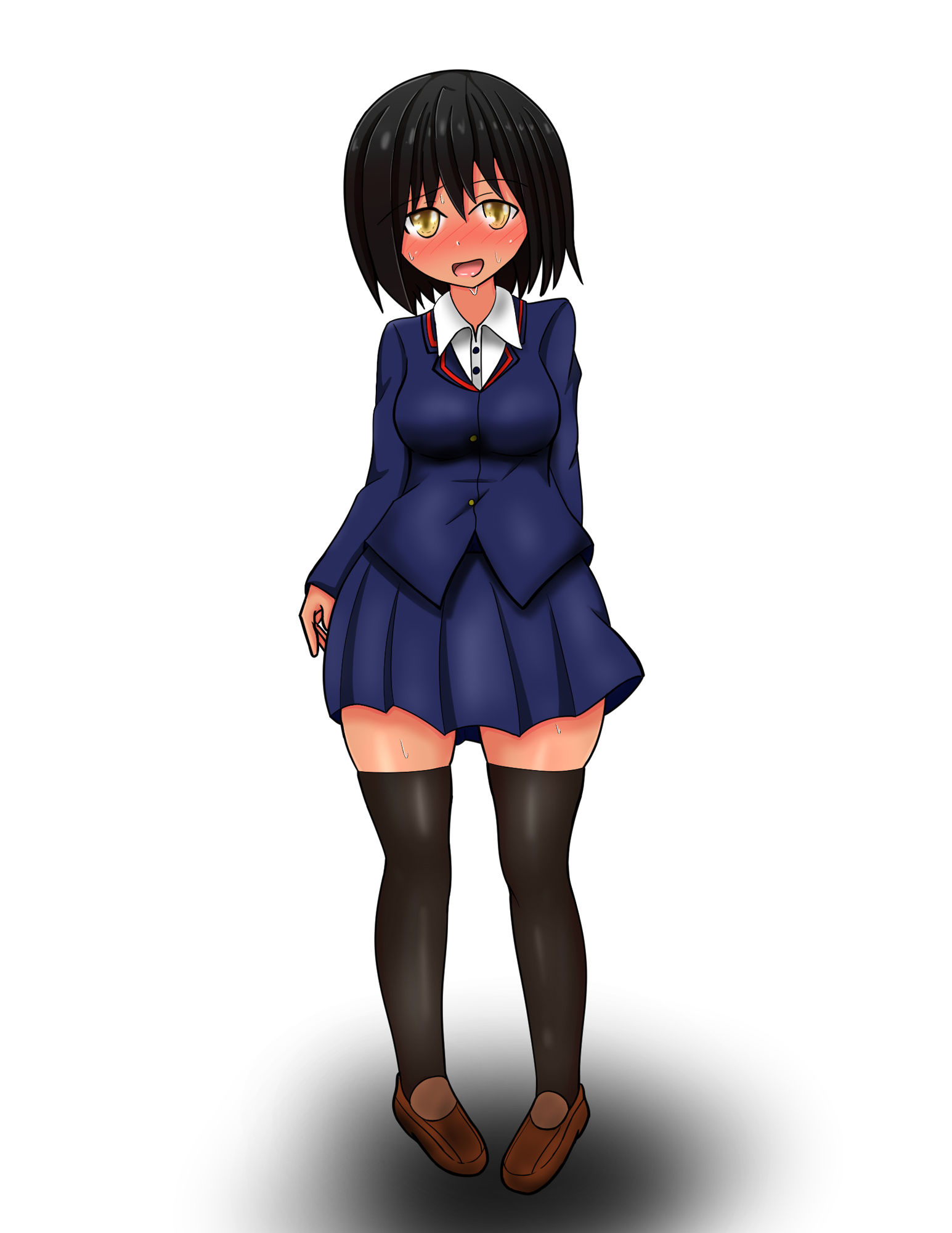 サンプル画像2:黒髪JKの初挑戦～寸止めオナサポ編～ [作品ID:d_130018]