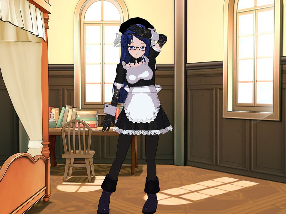 サンプル画像1:おっとりゆるふわ系で時々ツンデレちゃんに褒められマッサージして貰う話 [作品ID:d_130384]