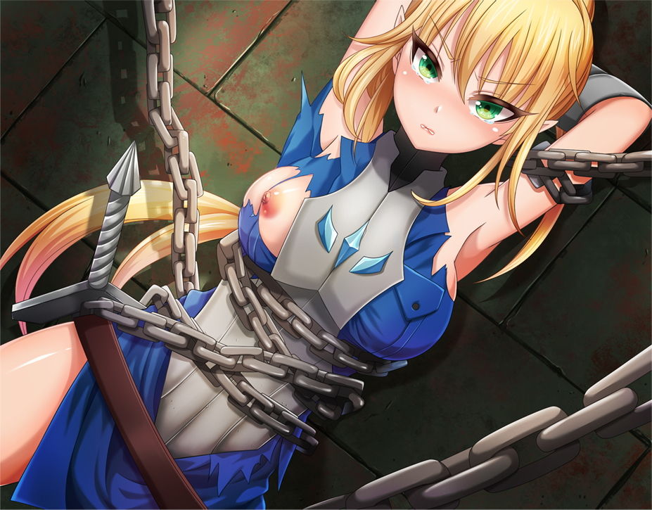 サンプル画像1:【バイノーラル/ハイレゾ】完全無欠な姫騎士王は決してオークに屈したりしないっ！ [作品ID:d_131287]