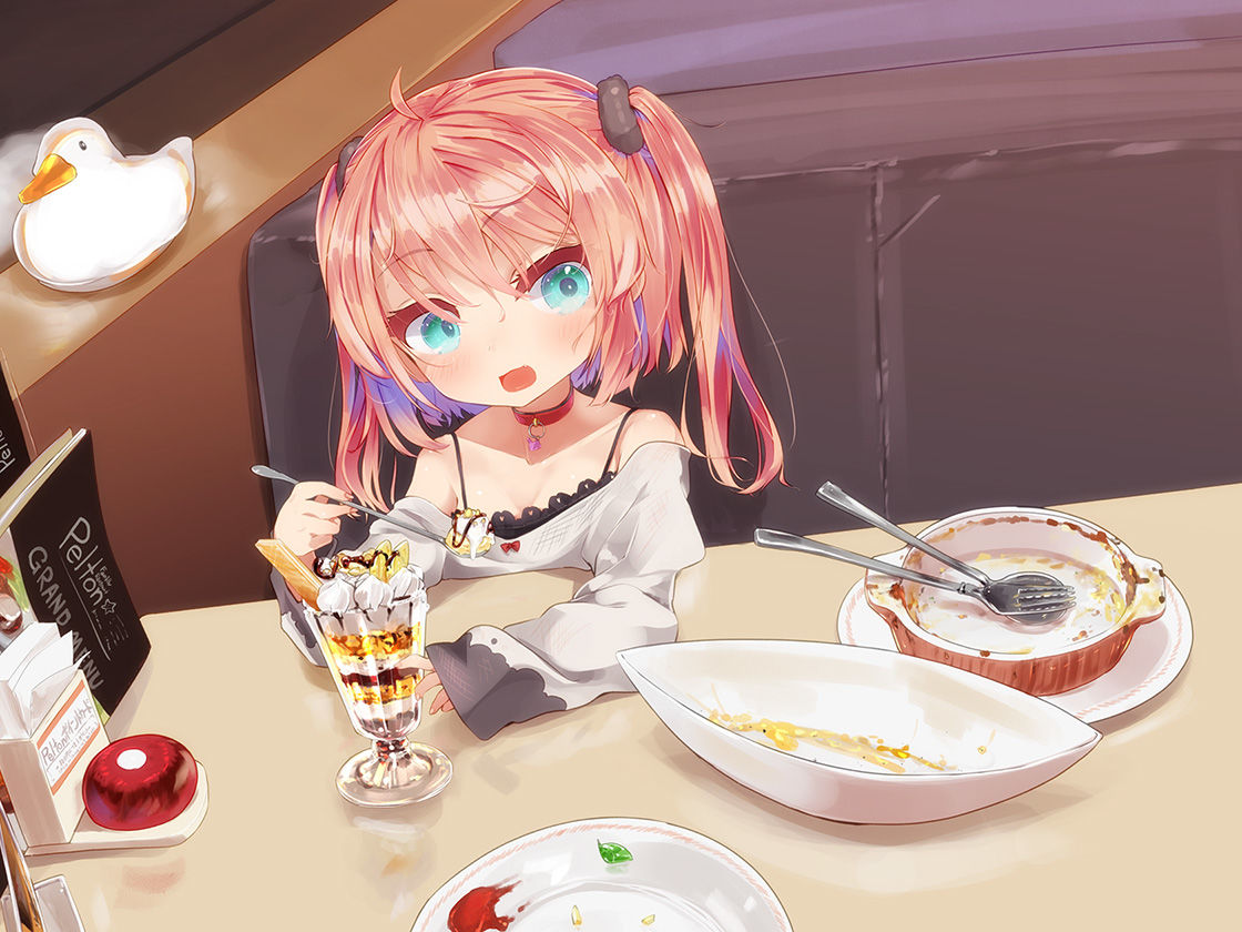 サンプル画像1:その少女、家出中にツキ。 [作品ID:d_131421]