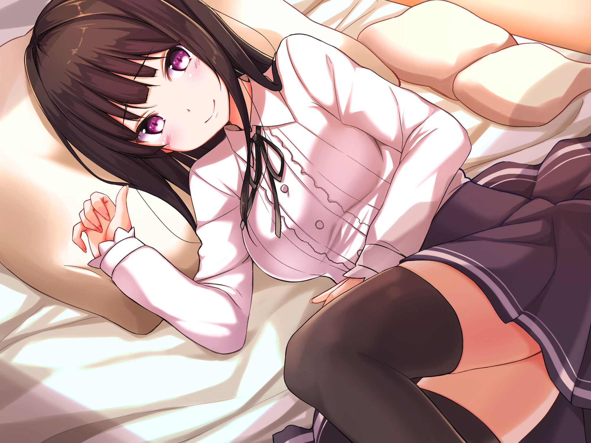 サンプル画像1:後輩の癒し～アナタの事が大好きな後輩に心と身体を癒される音声～ [作品ID:d_132217]