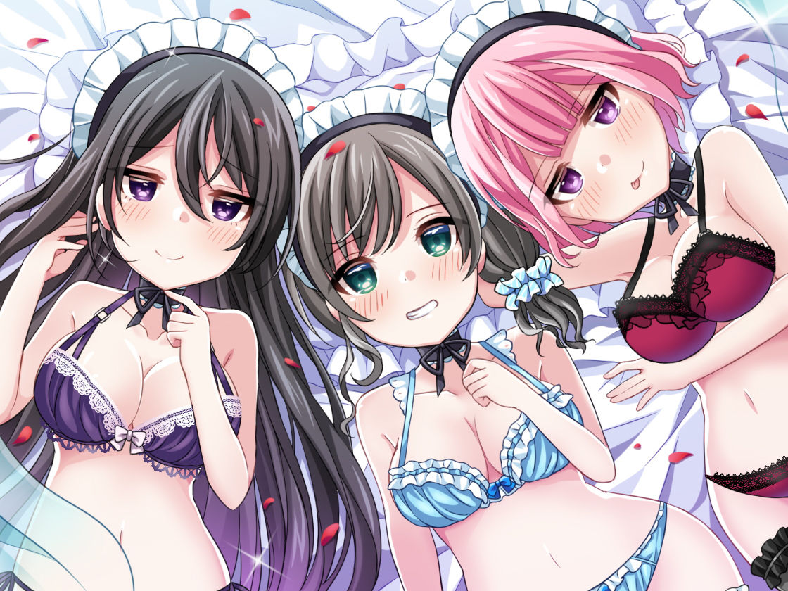 サンプル画像1:射精我慢大会 メイドに愛されながら射精を煽られる音声 [作品ID:d_133119]