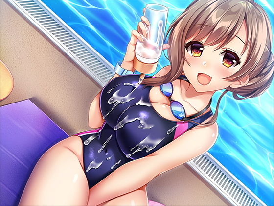 サンプル画像1:競泳水着のまーめいどっ！～無限にお精子が溜まっちゃうから不純な動機で水泳スクールに入ってもいいよね？～ (きよみみっくす) [d_134011]